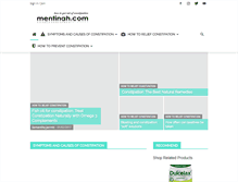 Tablet Screenshot of mentinah.com